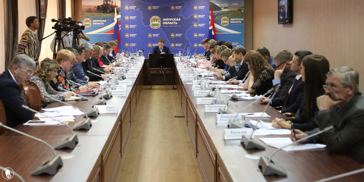 Участие в Совещании под преседательством Губернатора области Козлова А.А. по вопросу: "О задолженности по заработной плате в организациях Амурской области"